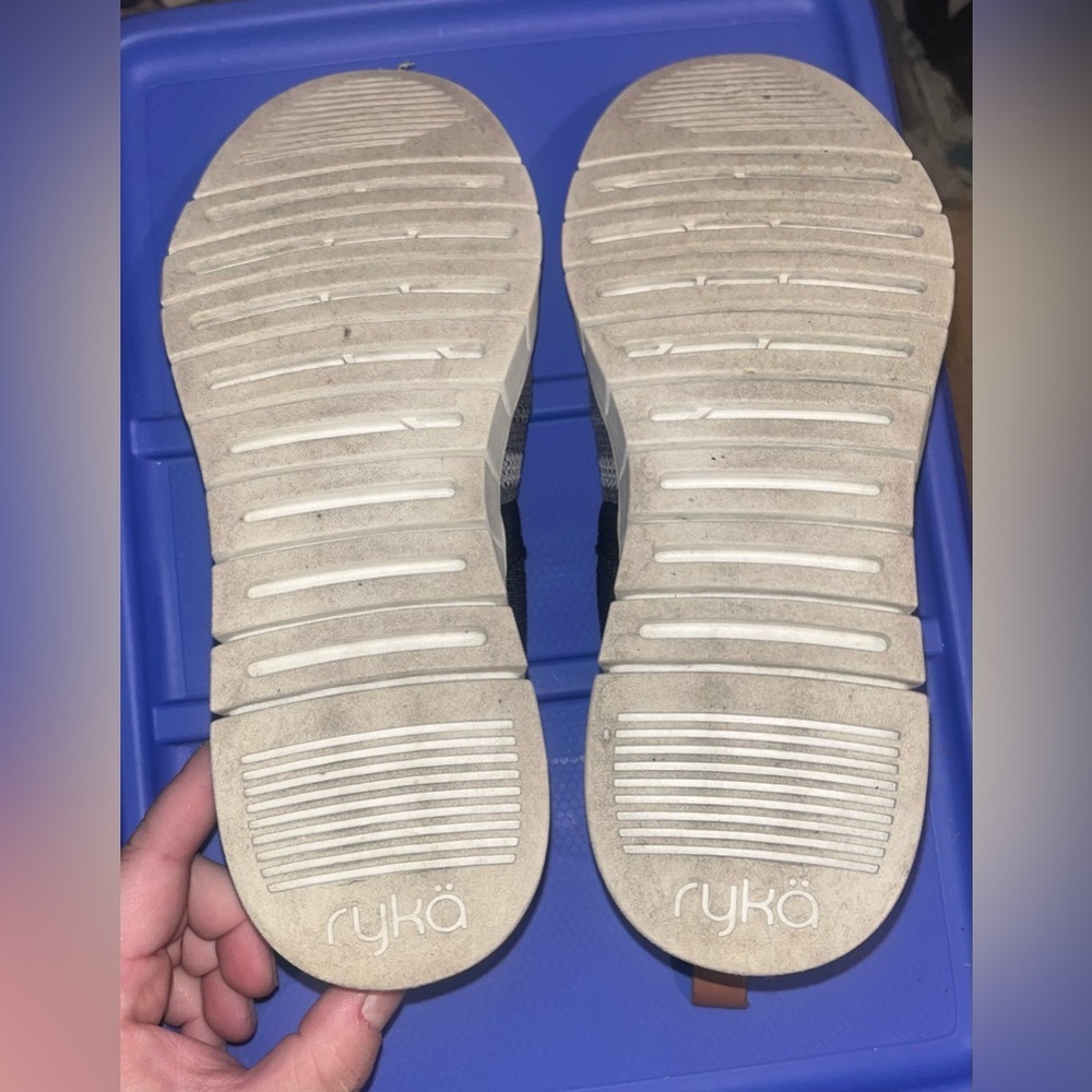 Ryka Charcoal and Gray Slip-On Shoes - Picture 11 of 13
